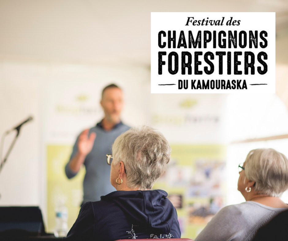 Voici le programme des conférences mycologiques offertes dans le cadre du Festival des champignons forestiers du Kamouraska 2023.